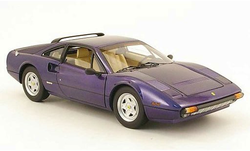 Ferrari 308 GTB 1/18 Hot Wheels Elite blu modellini auto