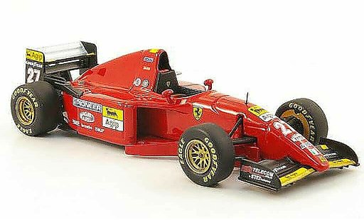 Ferrari 412 course 1/43 Hot Wheels Elite T2 No.27 J.Alesi GP Europa (Elite) 1995 modellini auto