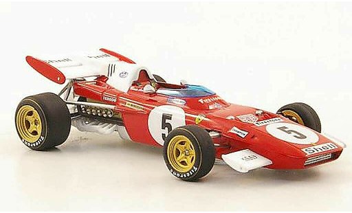 Ferrari 312 B 1/43 Hot Wheels Elite No.5 M.Andretti GGermania (Elite) 1971 modellini auto