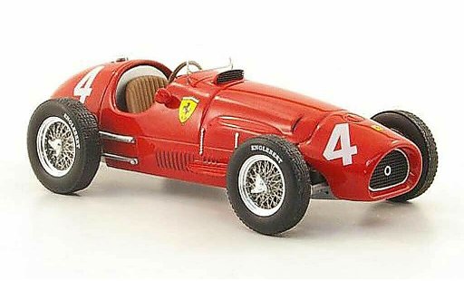Ferrari 500 F2 1/43 Hot Wheels Elite No.4 A.Ascari GP Belgien (Elite) 1952 modellini auto