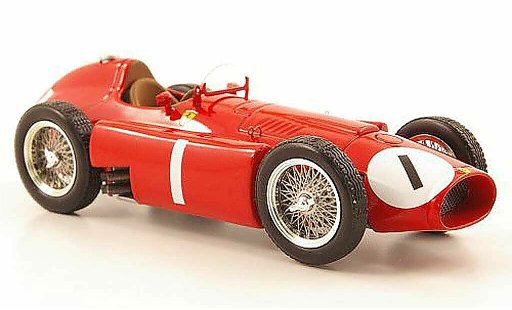Ferrari D50 course 1/43 Hot Wheels Elite No.1 J.M.Fangio GP England (Elite) 1956 modellini auto