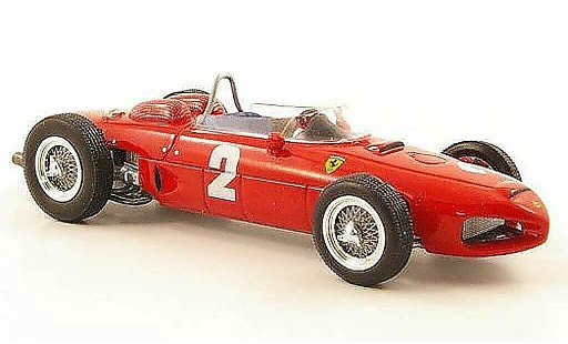 Ferrari 156 F1 Sharknose 1/43 Hot Wheels Elite No.2 P.Hill GP Italien (Elite) modellini auto
