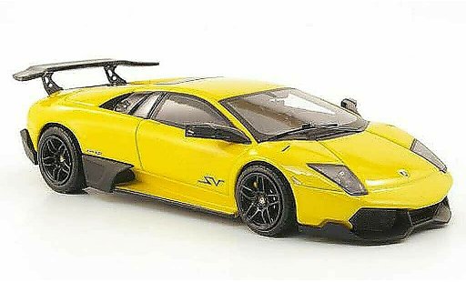 Lamborghini Murcielago LP670 1/43 Hot Wheels Elite SV giallo (Elite) modellini auto