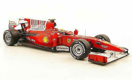 Ferrari F1 F2010 1/43 Hot Wheels Elite 0 No.7 F.Massa GP Bahrain (Elite) modellini auto