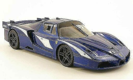 Ferrari Enzo FXX 1/18 Hot Wheels evoluzione blu modellini auto
