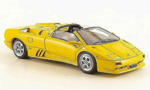 Lamborghini Diablo VT 1/43 Look Smart Roadster giallo modellini auto