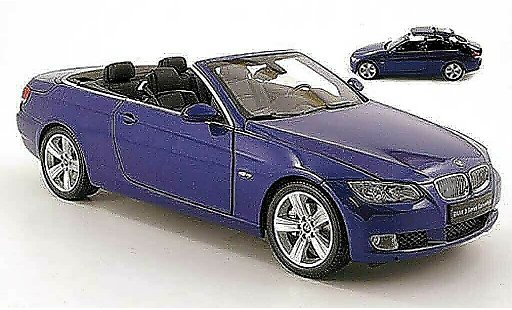 Bmw 335 cabriolet 1/18 Kyosho i (e93) blu modellini auto