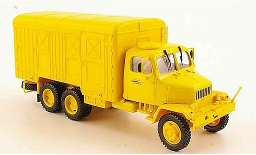 Praga V3S Kasten 1/43 Abrex furgone giallo Telekom modellini auto