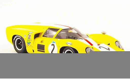 Lola T70 1968 1/43 Spark Mk 3 No.2 BOAC 500 modellini auto