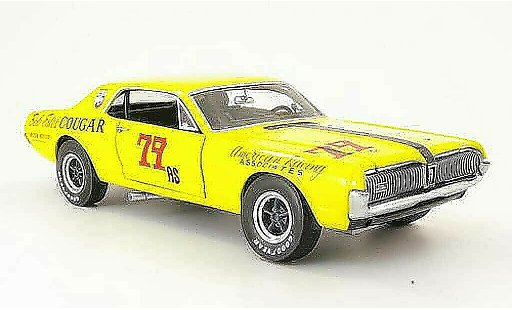 Mercury Cougar Base 1/18 Sun Star racing no.79 bob estes racing 1967 modellini auto