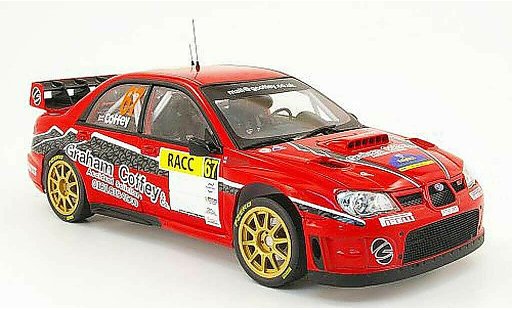 Subaru Impreza WRC 1/18 Sun Star 07 no.67 racc rallye catalunya 2009 modellini auto