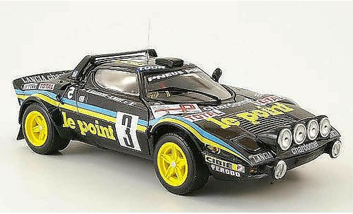 Lancia Stratos HF 1/18 Sun Star rallye no.3 le point tour de france 1980 modellini auto