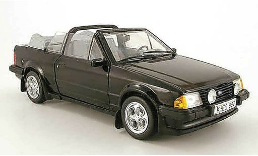 Ford Escort XR3i 1/18 Sun Star cabriolet noir 1983 modellini auto