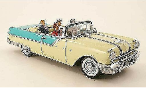 Pontiac Star Chief Convertible 1/18 Sun Star Convertibile beige/mint 1955 modellini auto