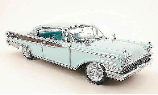 Mercury Parklane Hardtop 1/18 Sun Star hard top blu 1959 modellini auto