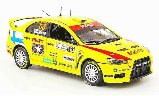 Mitsubishi Lancer Evolution X 1/43 Vitesse No.63 Rally D'Italia Sardegna 2009 modellini auto