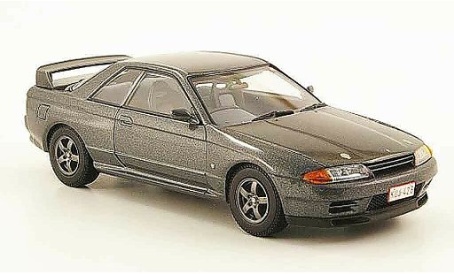 Nissan Skyline R32 1/43 Kyosho GT R grigio modellini auto