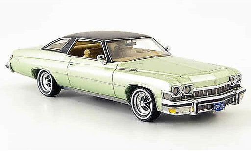 Buick Le Sabre Coupe 1/43 Neo HT verde 1974 modellini auto
