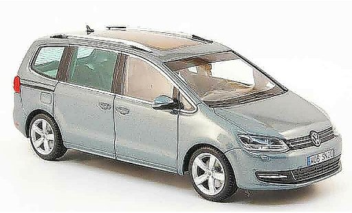 Volkswagen Sharan Base 1/43 Minichamps ii blu 2010 modellini auto