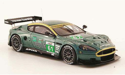 Aston Martin DBR9 gt1 1/43 Ebbro akasaka no.61 fujita asian lms okoyama 2009 modellini auto
