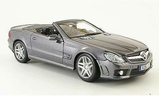 Mercedes Classe SL 63 1/18 Maisto amg grigio sondermodell mcw 2009 modellini auto