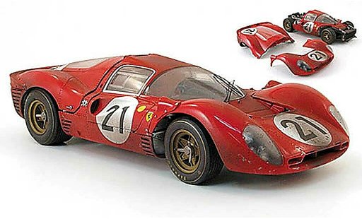 Ferrari 330 P4 1/18 GMP no.21 scarfiotti/parkes 24h le mans 1967 modellini auto