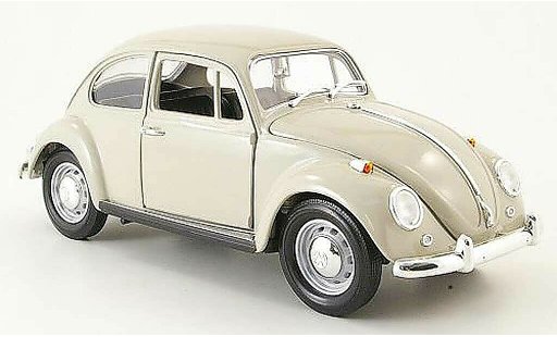 Volkswagen Kafer Base 1/18 Yat Ming beige 1967 modellini auto