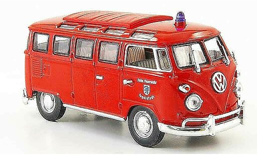 Volkswagen Combi Base 1/43 Yat Ming t1 samba freiwillige pompier ingolstadt modellini auto