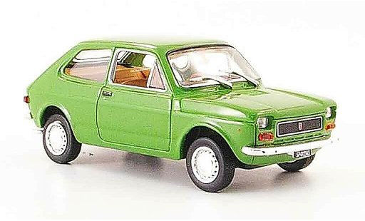 Fiat 127 Berlina 1/43 Norev verde 1971 modellini auto
