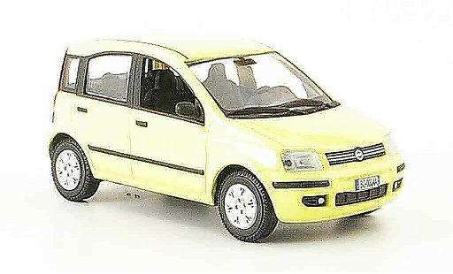 Fiat Panda Base 1/43 Norev Nuova giallo 2003 modellini auto
