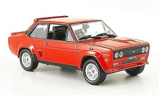 Fiat 131 Abarth 1/43 Norev Rally rosso 1976 modellini auto