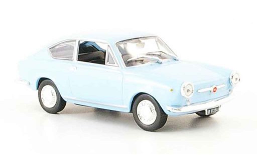 Fiat 850 Coupe 1/43 Norev blu 1965 modellini auto