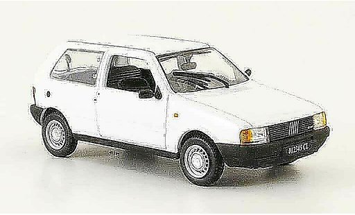 Fiat Uno Berlina 1/43 Norev bianco 1983 modellini auto