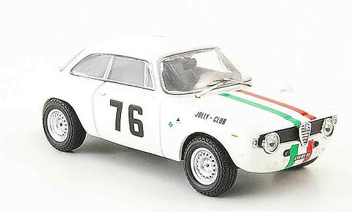 Alfa Romeo Giulia sprint gta 1/43 M4 1600 no.76 baghetti slotemaker monza 1966 modellini auto
