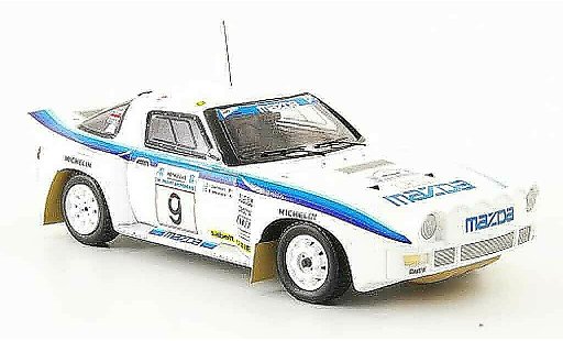Mazda RX7 1985 1/43 Bizarre No.9 Carlsson Melander Rally Griechenland modellini auto