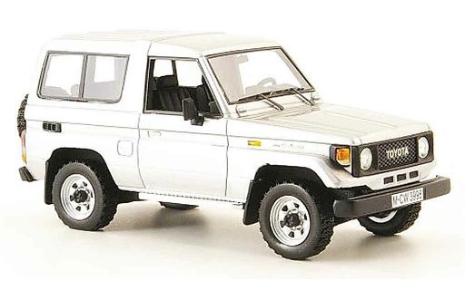 Toyota Land Cruiser Base 1/43 Neo grigio metallisee liavec. auflage 300 1985 modellini auto