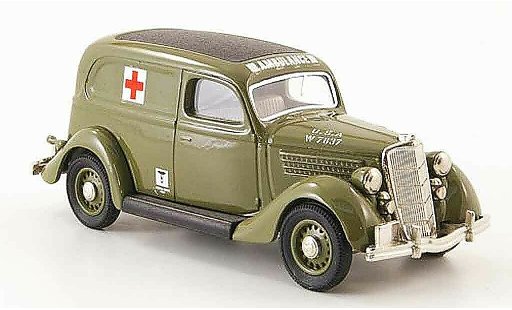 Ford 35 Type Flotte 1/43 Rextoys 48 US Medical Corps Ambulance 1935 modellini auto