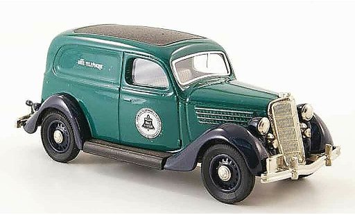 Ford 35 Type Flotte 1/43 Rextoys 48 Bell Telephone verde nero 1935 modellini auto