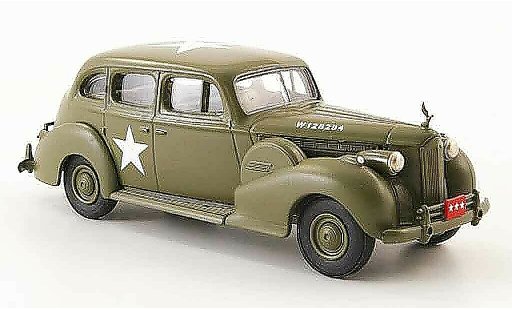 Packard Super 8 Sedan 1/43 Rextoys US Army olivverde 1940 modellini auto