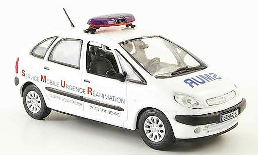 Citroen Xsara Picasso Picasso 1/43 Norev smur notarzt modellini auto