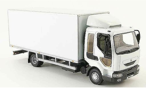 Renault Midlum Base 1/43 Norev bianco baule lkw modellini auto