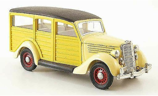 Ford 35 Type Woody 1/43 Rextoys Station Wagon beige 1935 modellini auto