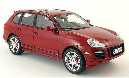 Porsche Cayenne GTS 1/18 Norev i rosso 2007-2010 modellini auto