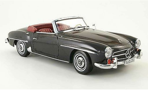 Mercedes 190 Base 1/18 Norev (w121 bii) nero modellini auto
