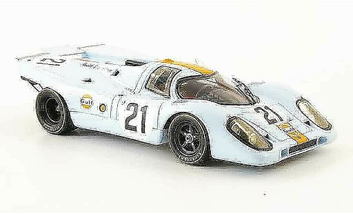 Porsche 917 1970 1/43 Spark No.21 Gulf 24h Le Mans modellini auto