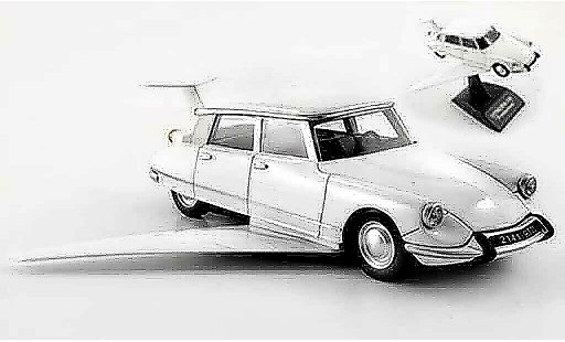 Citroen DS Berline 1/43 Provence Moulage fantomas bianco modellini auto