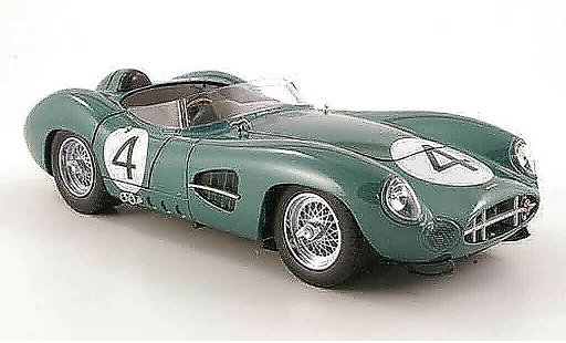 Aston Martin DBR1 course 1/18 Shelby Collectibles no.4 1959 modellini auto