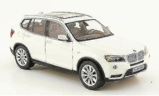 Bmw X3 F25 1/43 Schuco bianco 2010 modellini auto