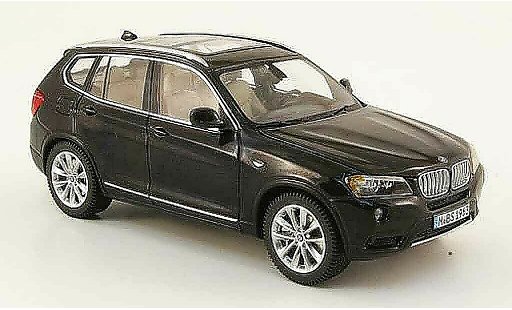 Bmw X3 F25 1/43 Schuco nero 2010 modellini auto