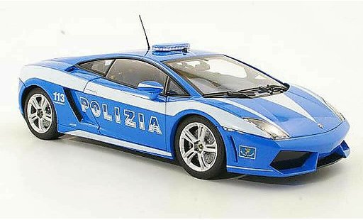 Lamborghini Gallardo LP560-4 LP560-4 1/18 Norev Polizia Polizia (IT) 2009 modellini auto